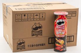 Чипсы Pringles Тринадцать специй со вкусом раков под сычуаньским соусом 110г