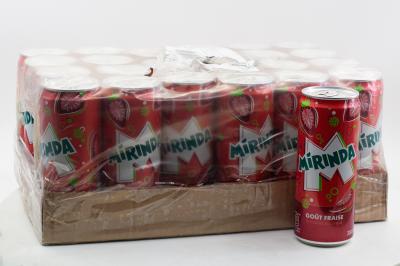 Напиток газированный безалкогольный Mirinda Клубника 330 мл ж/б