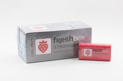 Драже освежающие без сахара Freshbox со вкусом Клубники 35г ж/б