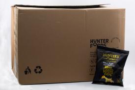 Чипсы Hunter`s Gourmet Black Truffle and Parmesan (Черный трюфель и пармезан) 25г