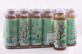 Холодный чай Arizona Green Tea Ginseng and Honey (Аризона Зеленый Чай Женьшень и Мед) 591мл