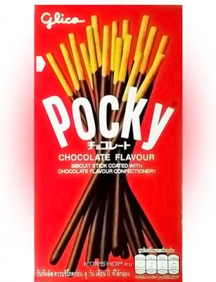 Бисквитные палочки Pocky в шоколадной глазури 47 гр