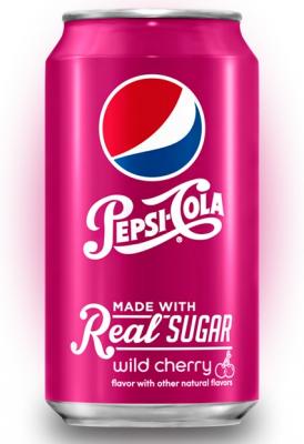 Pepsi-Cola Wild Cherry Real Sugar